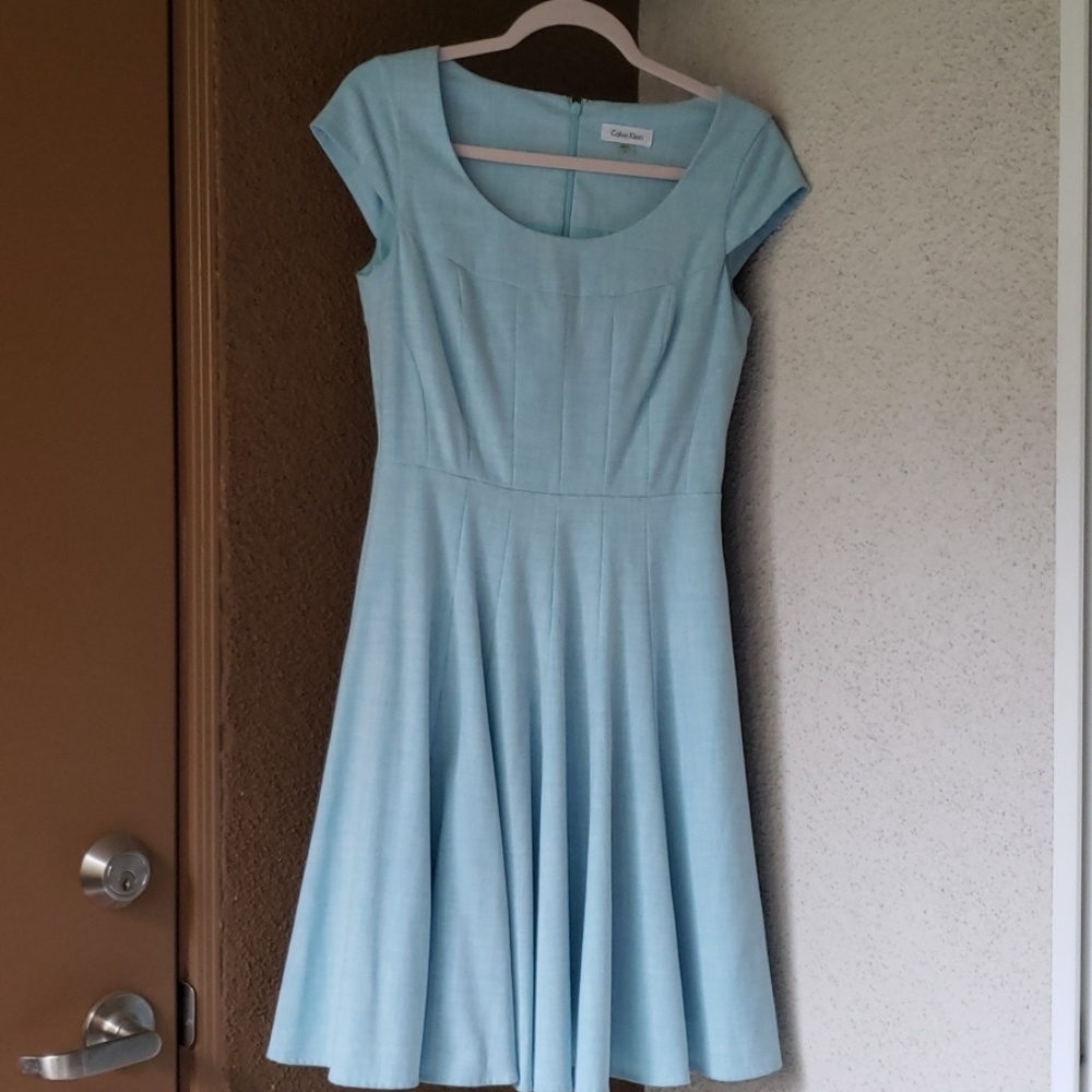 NWOT Calvin Klein Scoop Neck Dress Size